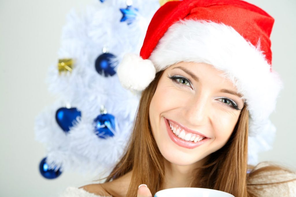 maintaining white teeth after whitening during the holidays